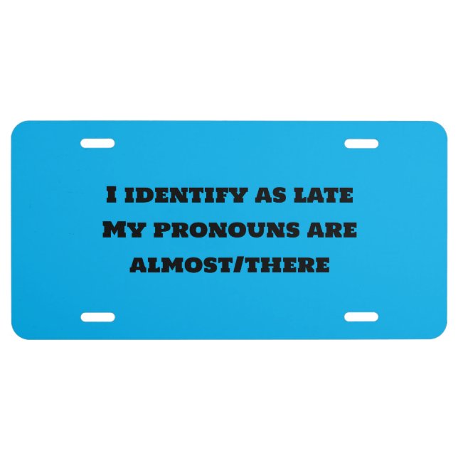 License Plate (Front)