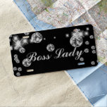 License Plate - Boss Lady Diamonds License Plate - Boss Lady Diamonds