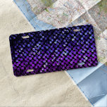 License Plate Cover Purple Crystal Bling Strass