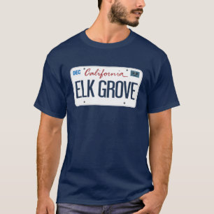 License Plate Elk Grove California T Shirt