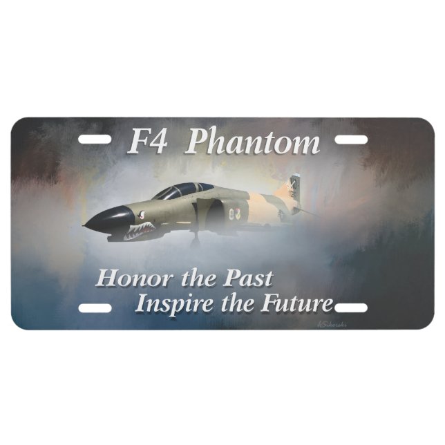 license plate - F4 Phantom (Front)