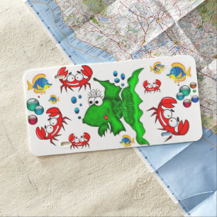 License Plate Father's Day Fish