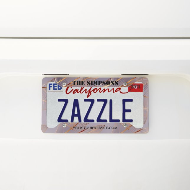 License Plate Frame (On Car)