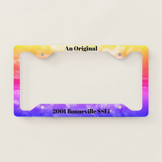 License Plate Frame (Front)