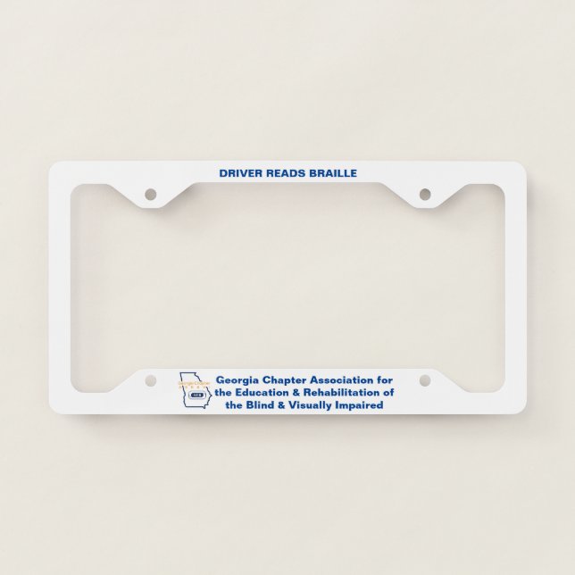 License Plate Frame (Front)