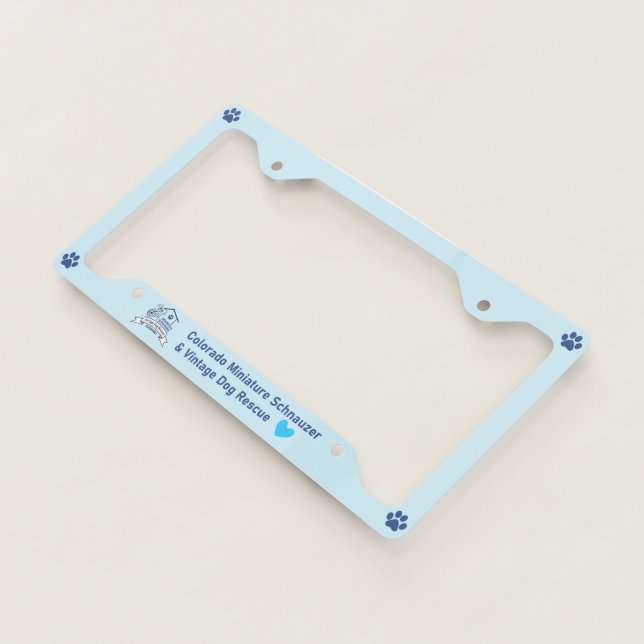 License Plate Frame (3/4)