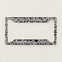 License Plate Frame - Aliens