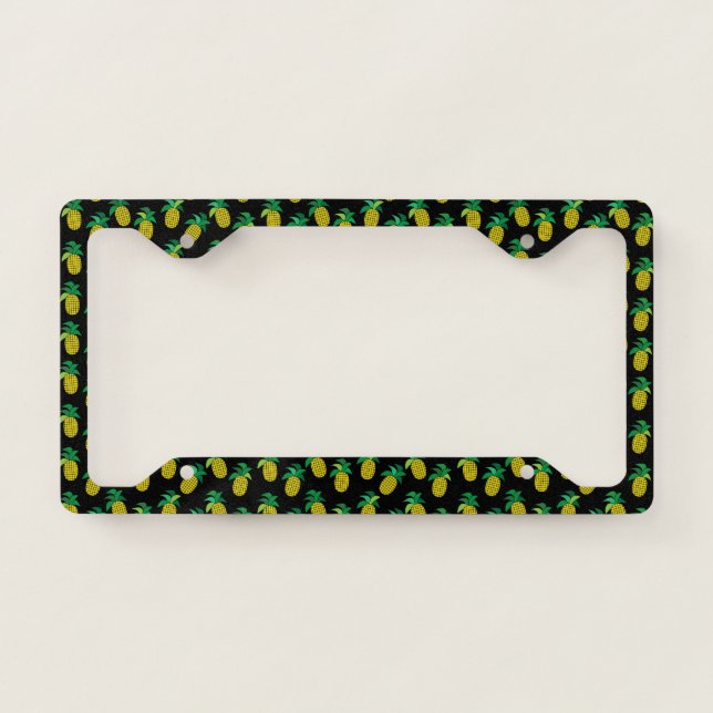 License Plate Frame - Aloha (Front)