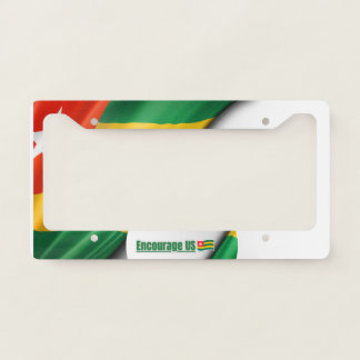 License Plate Frame- Encourage us License Plate Frame