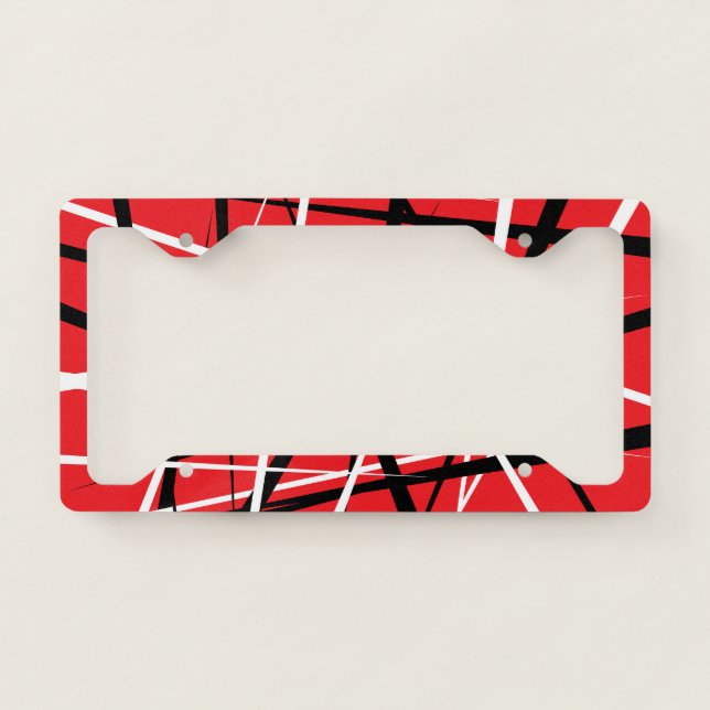 License Plate Frame - Rock and Roll (Front)