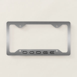 License Plate Frame - Steel
