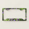 License Plate Holder--Summer Phlox