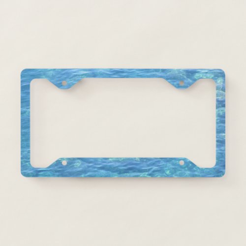 License Plate Holder__Tidepool License Plate Frame