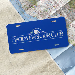 License Plate horizontal logo