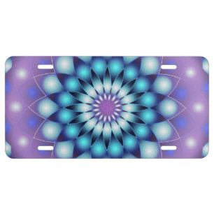 License Plate Mandala