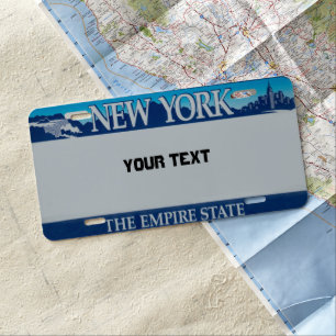 license plate New York