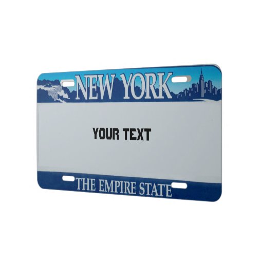 license plate New York | Zazzle