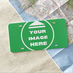 License Plate - Personalized - Add Image / Text 
