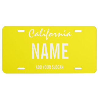 License Plate - State