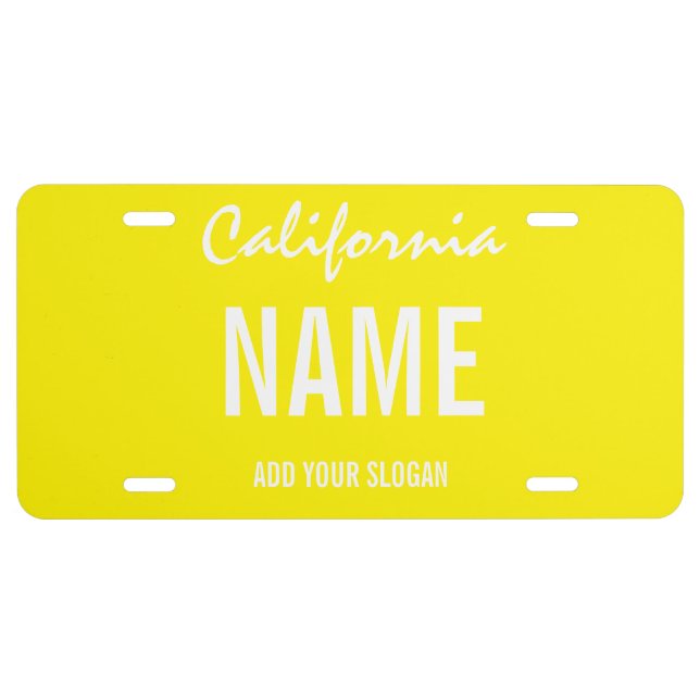 License Plate - State (Front)