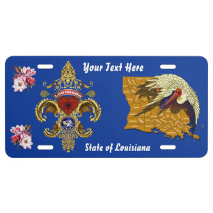 License Plate State of Louisiana