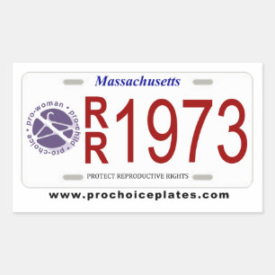 License Plate Sticker Sheet