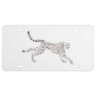 License Plate style design