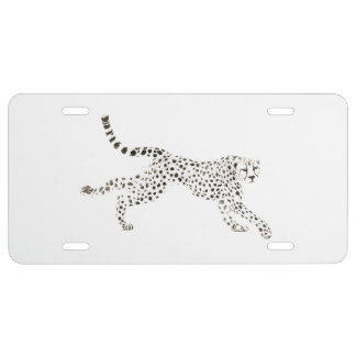 License Plate style design