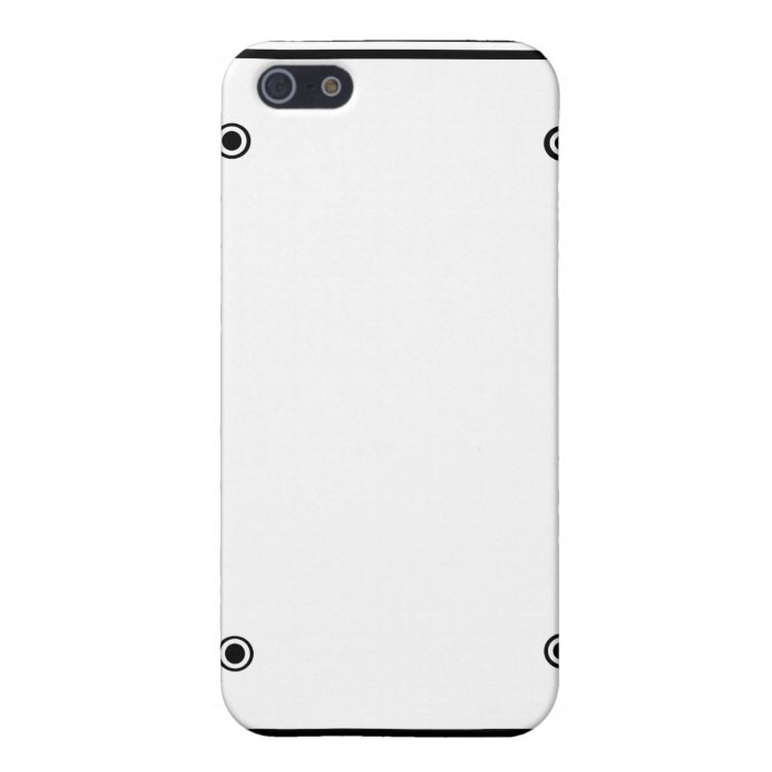 License plate template cover for iPhone 5