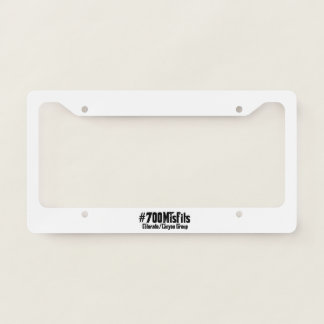 License plate trim frame