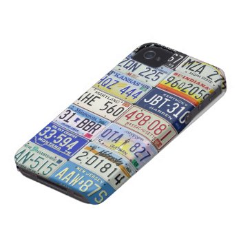License Plates Iphone 4 Case by elmasca25 at Zazzle