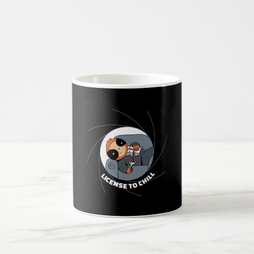 License to Chill Sloth Coffee Mug