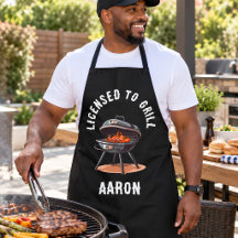 License to Grill Modern Dad Grillmaster Cooking