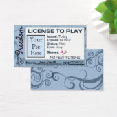 License To Play, Divorce Party Favor (Desk)