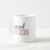Licensed Esthetician Cosmetologist Beautician Coffee Mug (Front Left)