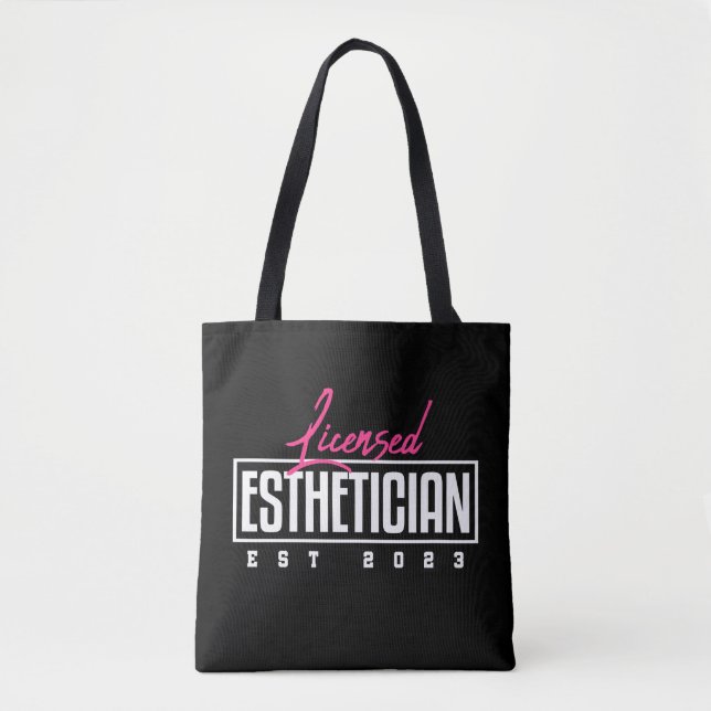 Licensed Esthetician EST 2023 Tote Bag (Front)