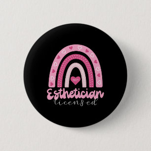 Licensed Esthetician Graduation 2025 Skin Care Est Button