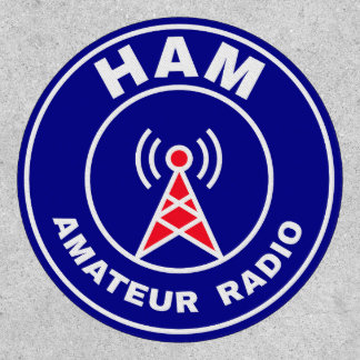 Licensed HAM Radio Club Antenna Operator Badge