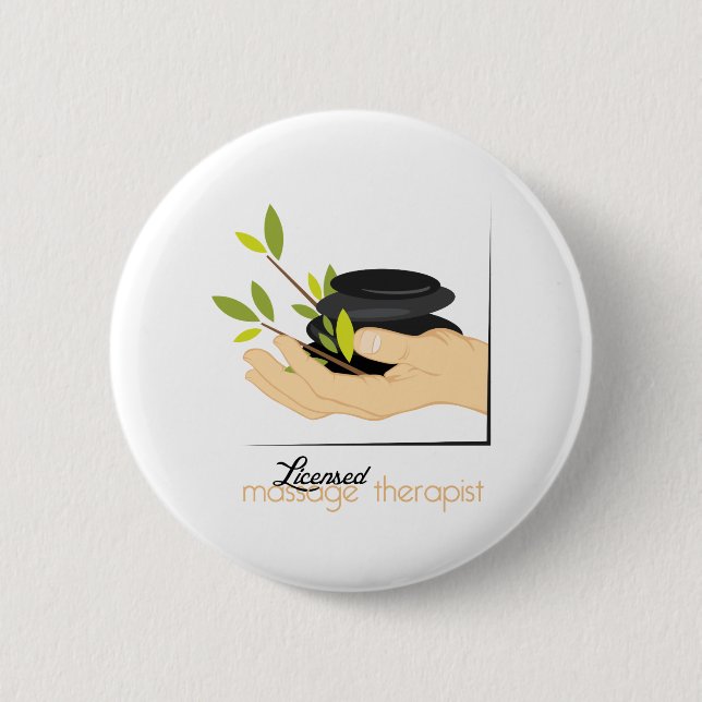 Licensed Massage Therapist Button (Front)
