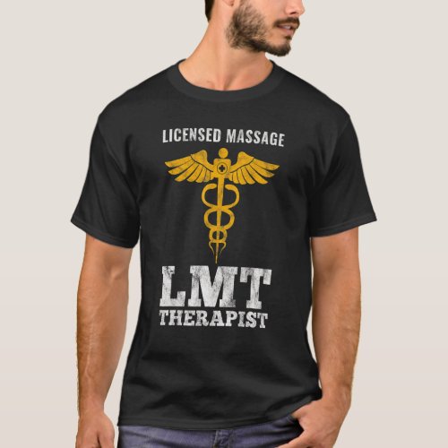 Licensed Massage Therapists Staff Of Hermes Massag T_Shirt