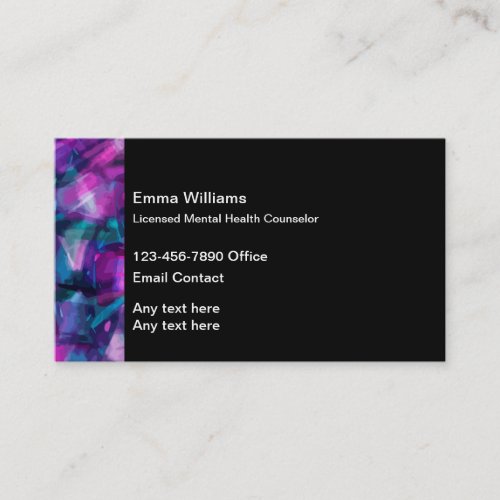 Licensed Mental Health Counselor Business Card