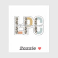 Licensed Professional Counselor, LPC Student Grad Sticker | Zazzle