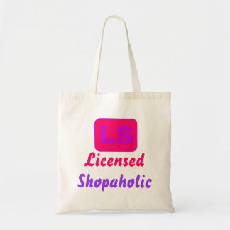 Licensed Shopaholic Tote Bag