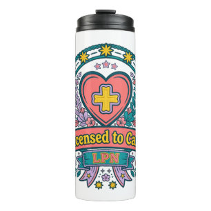 Licensed to Care LPN Thermal Tumbler