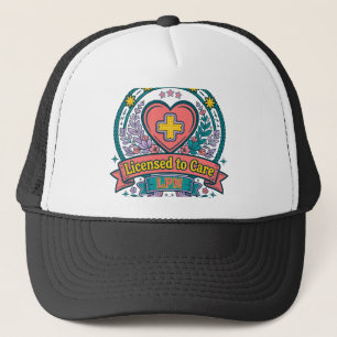 Licensed to Care LPN Trucker Hat