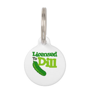pickle dog tag