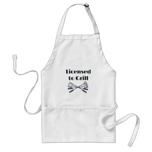 Licensed to Grill Apron