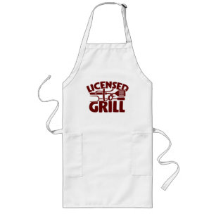 Licensed To Grill Long Apron