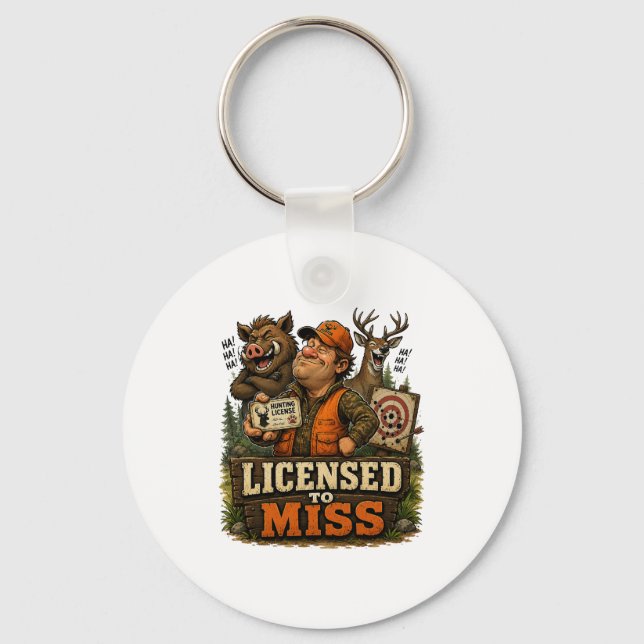 Licensed To Miss Keychain (Front)