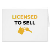Licensed To Sell 2 (Front Horizontal)